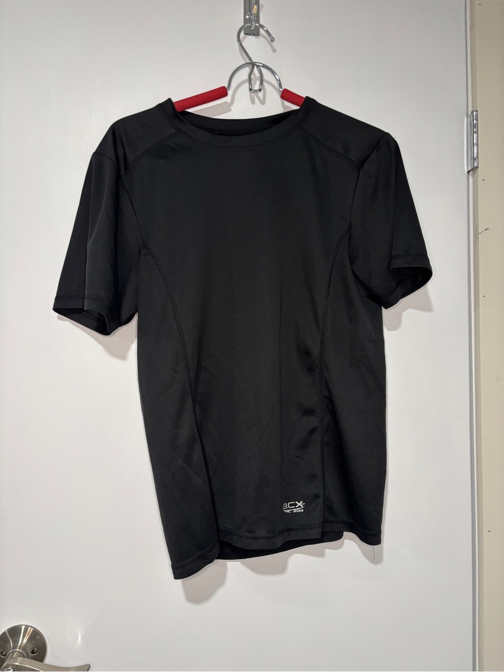 Active USA Men's Black Performance Athletic Shirt
